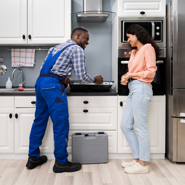 what kind of warranty do you offer on your cooktop repair services in Minorca Louisiana